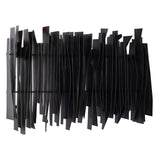 Ridge Dimensional Wall Art - Black