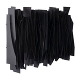 Ridge Dimensional Wall Art - Black