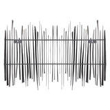 Ridge Dimensional Wall Art - Black