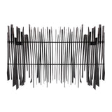 Ridge Dimensional Wall Art - Black