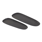 Blain Tray - Set of 2 Matte Black