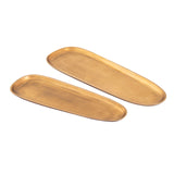 Blain Tray - Set of 2 Brass