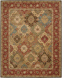 Nourison Living Treasures LI03 Persian Machine Made Loomed Indoor only Area Rug Multicolor 8'3" x 11'3" 99446676672
