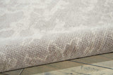 Nourison Elan ELN03 Vintage Handmade Knotted Indoor only Area Rug Silver 9'9" x 13'9" 99446377838
