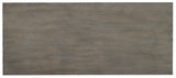 Hooker Furniture Melange Traditional/Formal Poplar and Hardwood Solids with Oak Veneer and Copper Breck Chest 638-85392-GRY