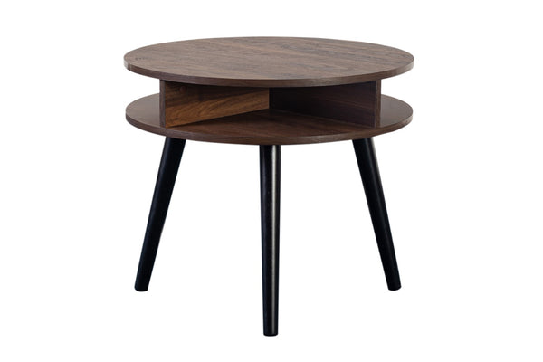 Porter Designs Skagen Mid-Century Modern Modern End Table Brown 05-209-03-2120