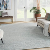 Nourison Michael Amini Ma30 Star SMR03 Glam Handmade Hand Tufted Indoor only Area Rug Light Blue 7'9" x 9'9" 99446881724