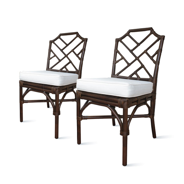 Kara Rattan Chair - Set of 2 Paloma Brown