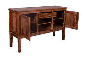 Porter Designs Sonora Solid Sheesham Wood Natural Sideboard Brown 07-116-06-803H
