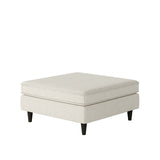 Fusion 170-C Transitional Cocktail Ottoman 170-C Sugarshack Glacier 38" Square Cocktail Ottoman