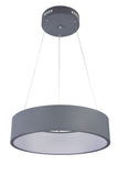 Bethel Grey LED Chandelier in Metal