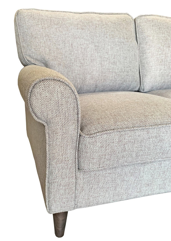 Porter Designs Kason Microfiber Traditional Loveseat Cream 01-216C-02-4010