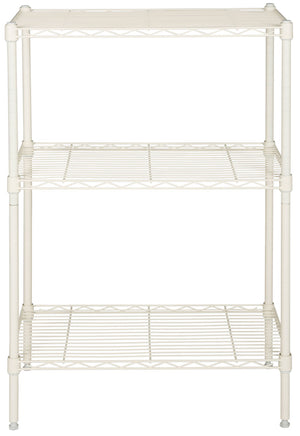 Sierra Mini 3 Tier Chrome Wire Shelve (23 In. W X 13 In. D X 35 In. H)