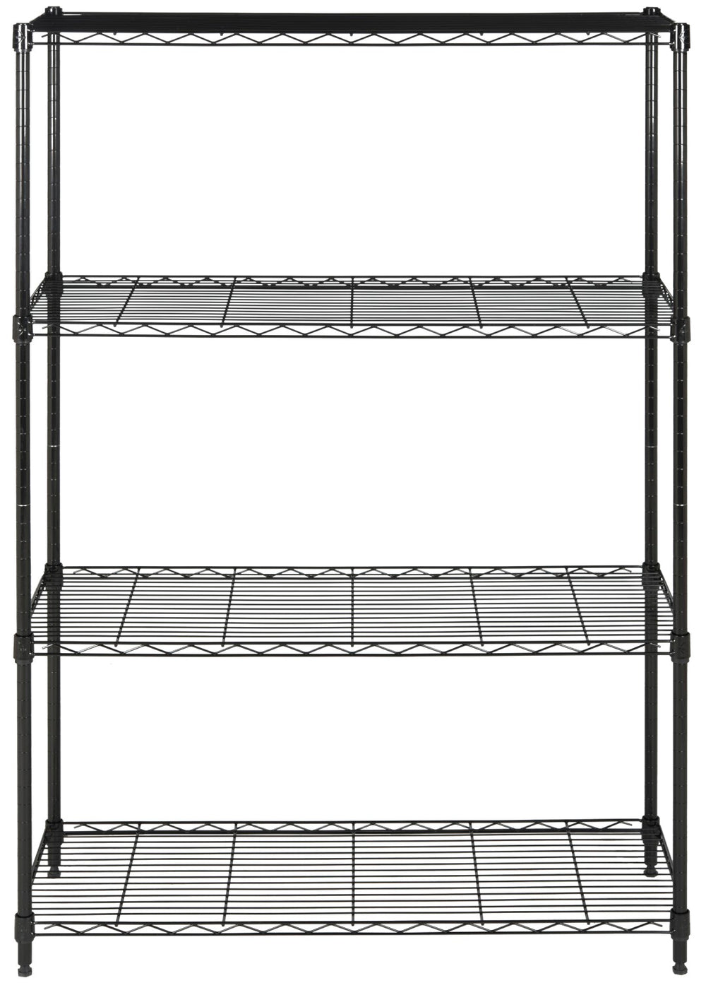 Safavieh Delta 4 Tier Shelve in Black HAC2001A 889048180918