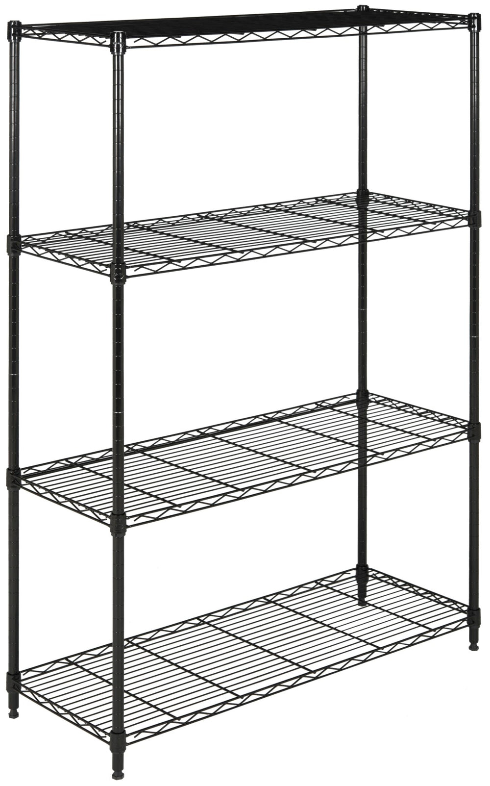Safavieh Delta 4 Tier Shelve in Black HAC2001A 889048180918