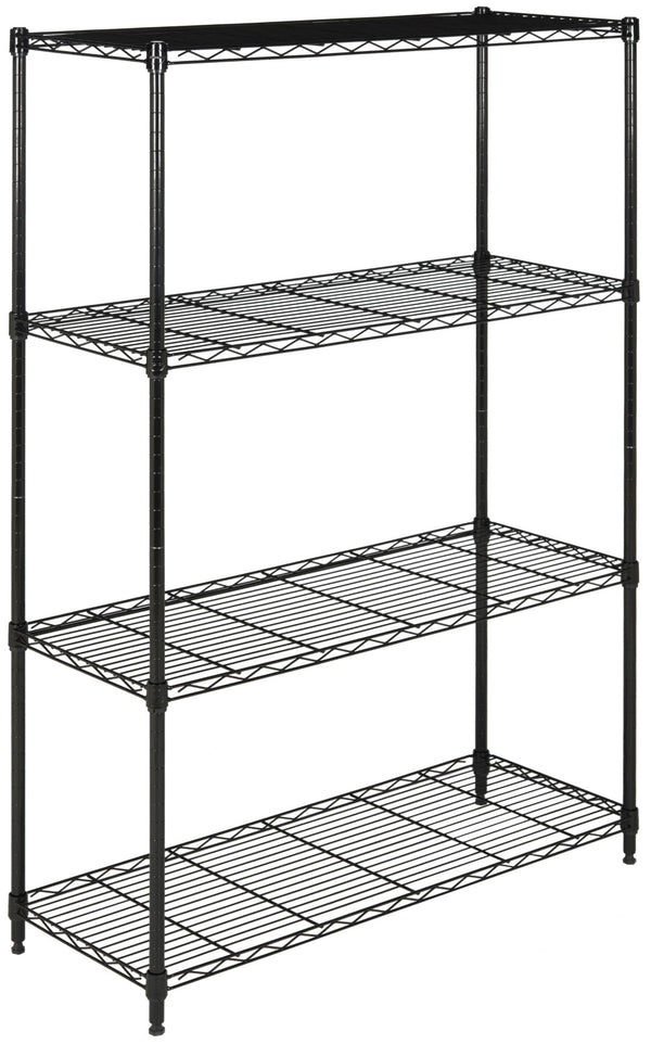 Safavieh Delta 4 Tier Shelve in Black HAC2001A 889048180918