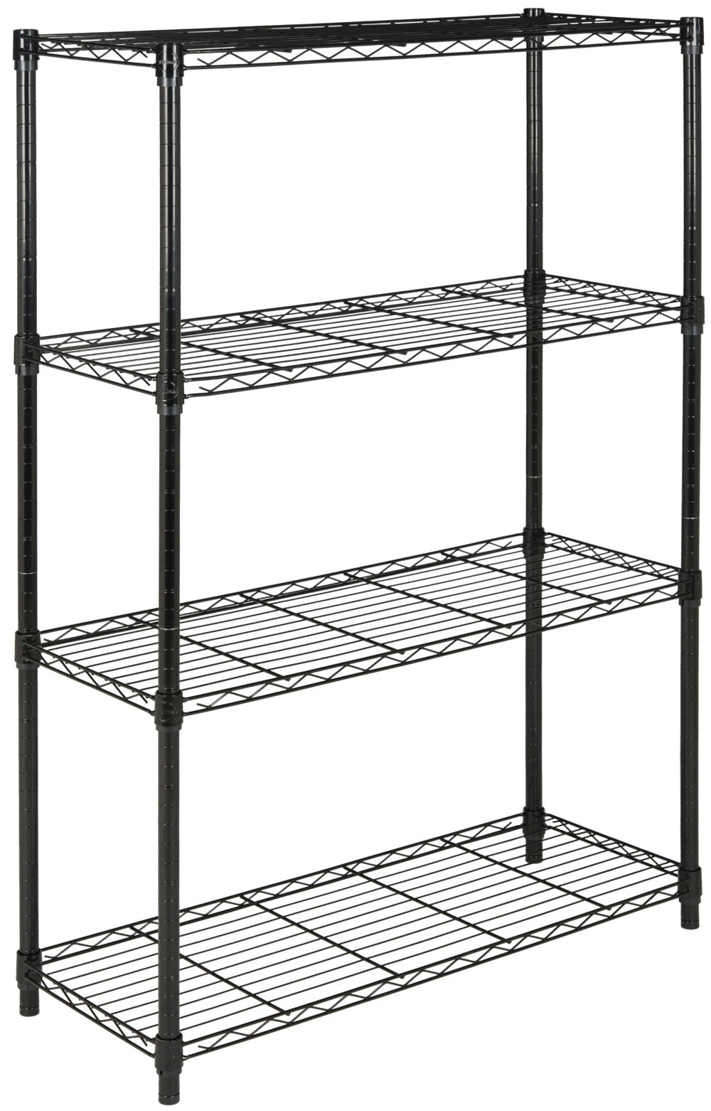 Safavieh Bravo 4 Tier Shelve in Black HAC2002A 889048180925