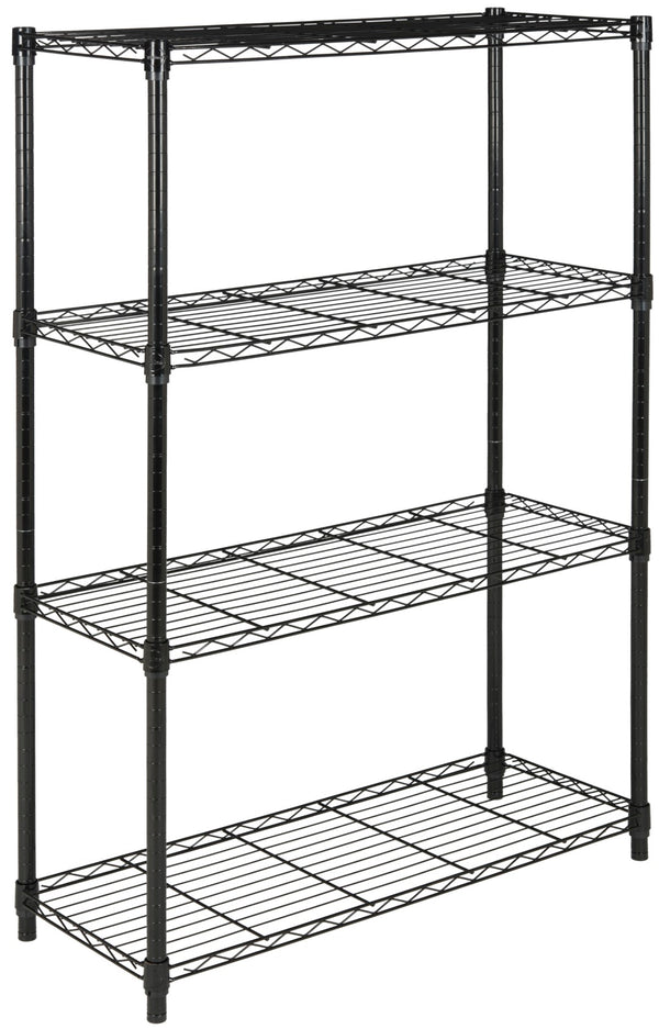 Safavieh Bravo 4 Tier Shelve in Black HAC2002A 889048180925