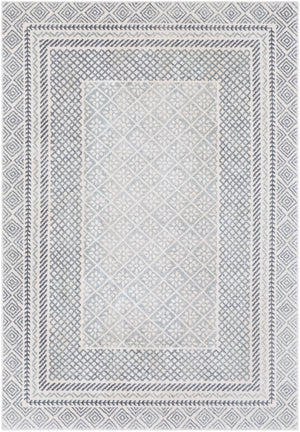 Harput HAP-1088 Global Polypropylene Rug HAP1088-93126 Charcoal, Light Gray, Ivory 100% Polypropylene 9' x 12'6"