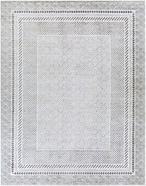 Harput HAP-1088 Global Polypropylene Rug HAP1088-710103 Charcoal, Light Gray, Ivory 100% Polypropylene 7'10" x 10'3"