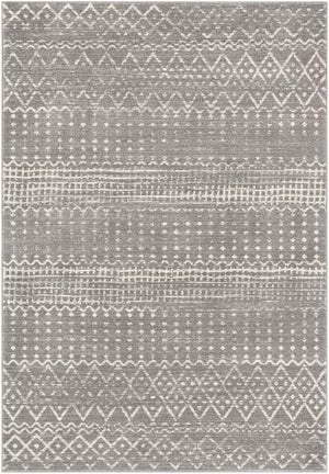 Harput HAP-1096 Global Polypropylene Rug HAP1096-93126 Charcoal, Light Gray, Ivory 100% Polypropylene 9' x 12'6"