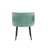 VIG Furniture Modrest Hartman - Modern Teal Accent Chair VGMFMC-457-BLU-CH
