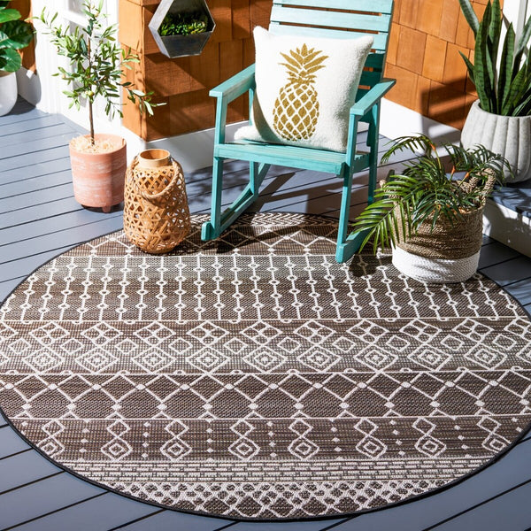 Safavieh Havana 301 Power Loomed 74% Polypropylene/12% Polyester/14% Backing Material Outdoor Rug HAV301T-9