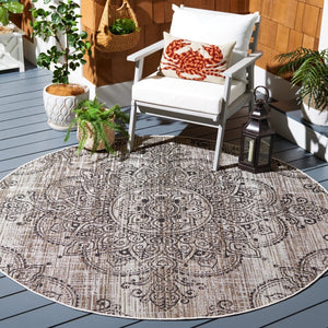 Safavieh Havana 319 Power Loomed 74% Polypropylene/12% Polyester/14% Backing Material Outdoor Rug HAV319E-9