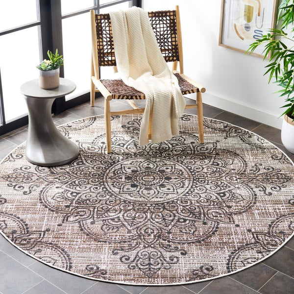 Safavieh Havana 319 Power Loomed 74% Polypropylene/12% Polyester/14% Backing Material Outdoor Rug HAV319E-9