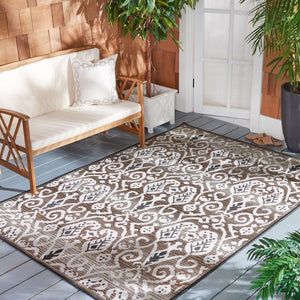Safavieh Havana 321 Power Loomed 74% Polypropylene/12% Polyester/14% Backing Material Outdoor Rug HAV321E-9