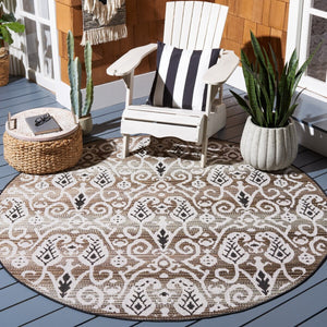 Safavieh Havana 321 Power Loomed 74% Polypropylene/12% Polyester/14% Backing Material Outdoor Rug HAV321E-9