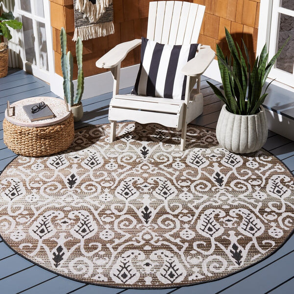 Safavieh Havana 321 Power Loomed 74% Polypropylene/12% Polyester/14% Backing Material Outdoor Rug HAV321E-9