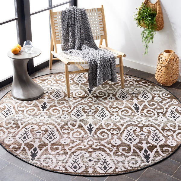 Safavieh Havana 321 Power Loomed 74% Polypropylene/12% Polyester/14% Backing Material Outdoor Rug HAV321E-9