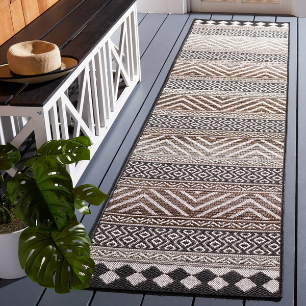 Safavieh Havana 325 Power Loomed 74% Polypropylene/12% Polyester/14% Backing Material Outdoor Rug HAV325E-9