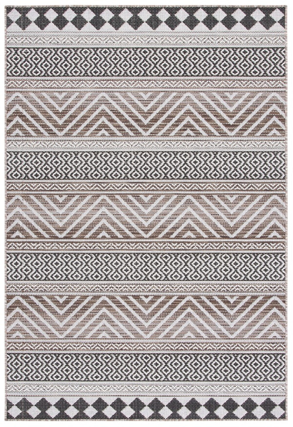 Safavieh Havana 325 Power Loomed 74% Polypropylene/12% Polyester/14% Backing Material Outdoor Rug HAV325E-9