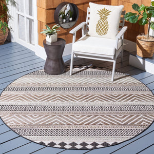 Safavieh Havana 325 Power Loomed 74% Polypropylene/12% Polyester/14% Backing Material Outdoor Rug HAV325E-9