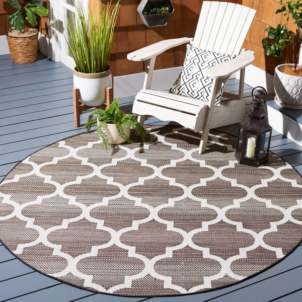 Safavieh Havana 329 Power Loomed 74% Polypropylene/12% Polyester/14% Backing Material Outdoor Rug HAV329E-9