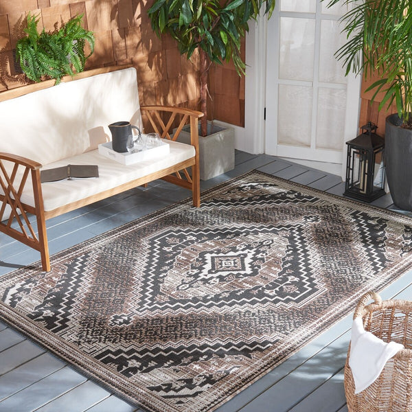 Safavieh Havana 341 Power Loomed 74% Polypropylene/12% Polyester/14% Backing Material Outdoor Rug HAV341E-9