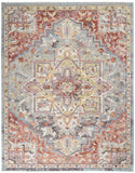 Nourison Juniper JPR04 Colorful Machine Made Power-loomed Indoor only Area Rug Blue/Multicolor 9' x 12' 99446804006