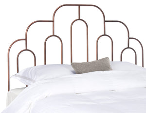 Safavieh Paloma Metal Retro Headboard Antique Bronze HBD6201D-F 889048648210