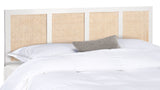 Safavieh Vienna Cane Headboard White Wash Wood HBD8004C-Q