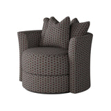Southern Motion Wild Child  109 Transitional Scatter Pillow Back Swivel Chair 109 370-40