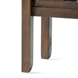 Noble House Grant Acacia Wood Accent Table