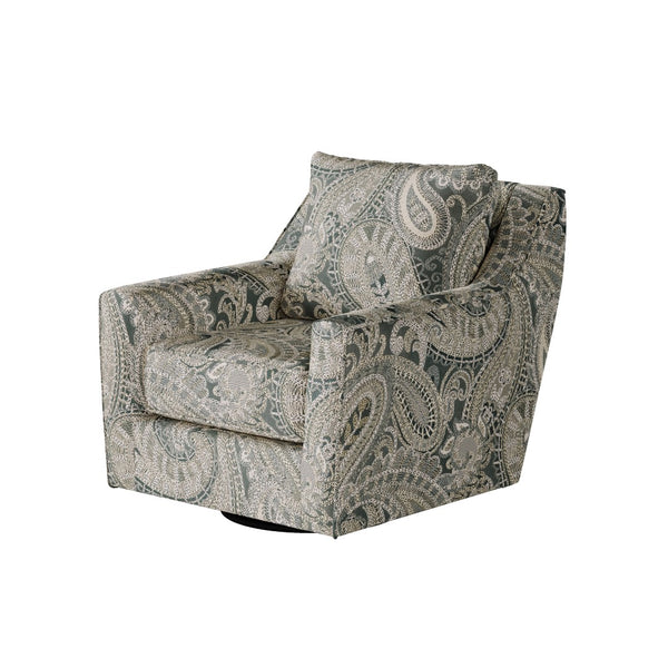 Fusion 67-02G-C Transitional Swivel Glider Chair 67-02G-C Capernicus Cobblestone