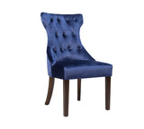 Dickens Navy Velvet Dining Chair, Set of 2