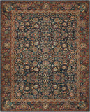 Nourison Nourison 2020 NR201 Persian Machine Made Loomed Indoor Area Rug Navy 5'3" x 7'5" 99446362728