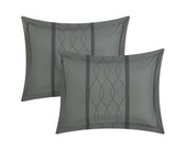 Dinah Grey King 24pc Comforter Set