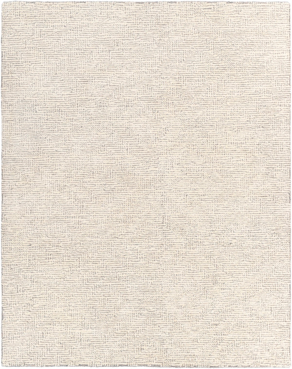 Halcyon HCY-2300 Modern NZ Wool, Viscose Rug HCY2300-810 Medium Gray, Khaki, Cream 90% NZ Wool, 10% Viscose 8' x 10'