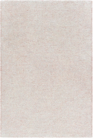 Halcyon HCY-2301 Modern NZ Wool, Viscose Rug HCY2301-81012 Pale Pink, Cream 90% NZ Wool, 10% Viscose 8'10" x 12'