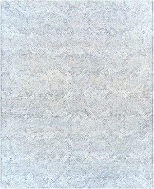 Halcyon HCY-2302 Modern NZ Wool, Viscose Rug HCY2302-810 Medium Gray, Cream 90% NZ Wool, 10% Viscose 8' x 10'